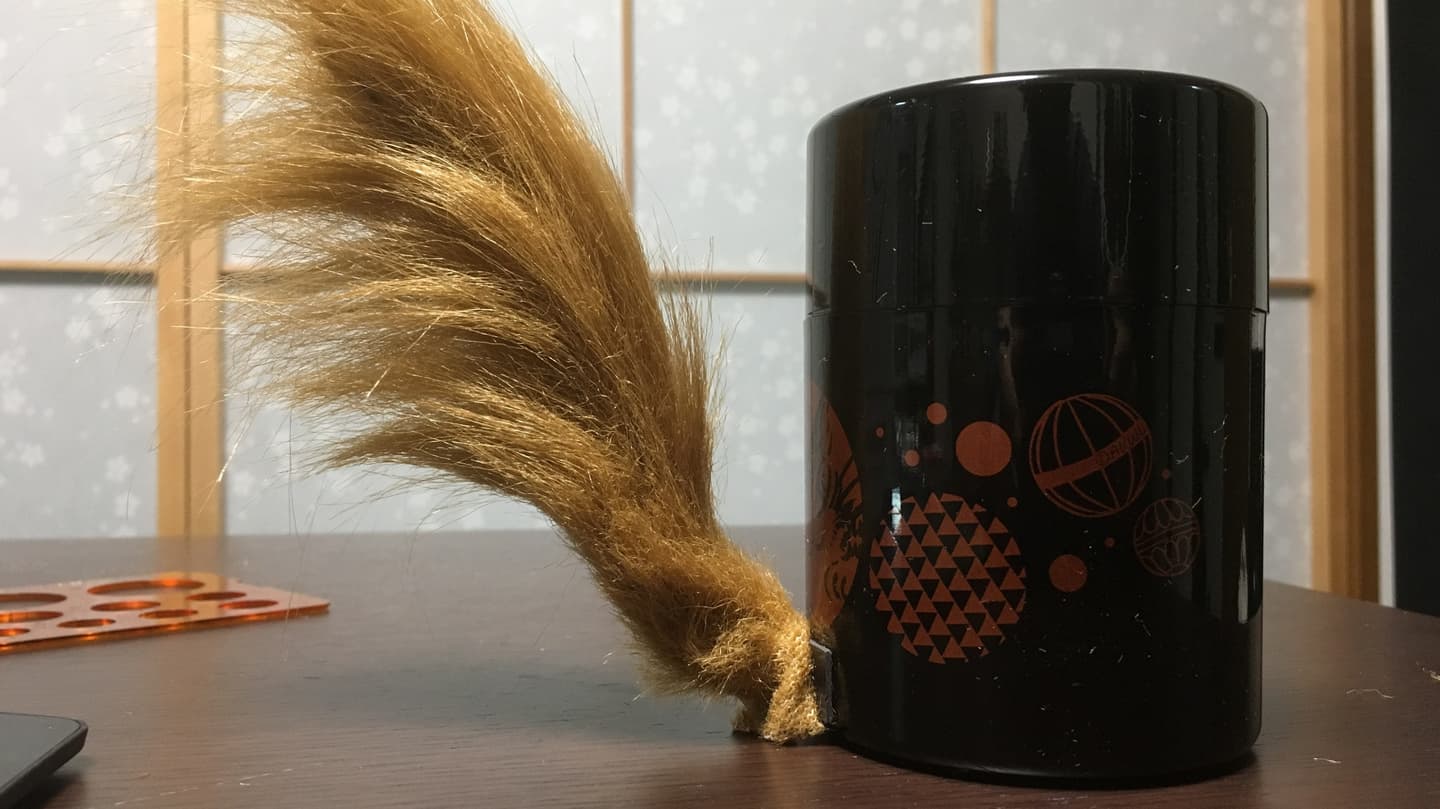 ペット用尻尾試作