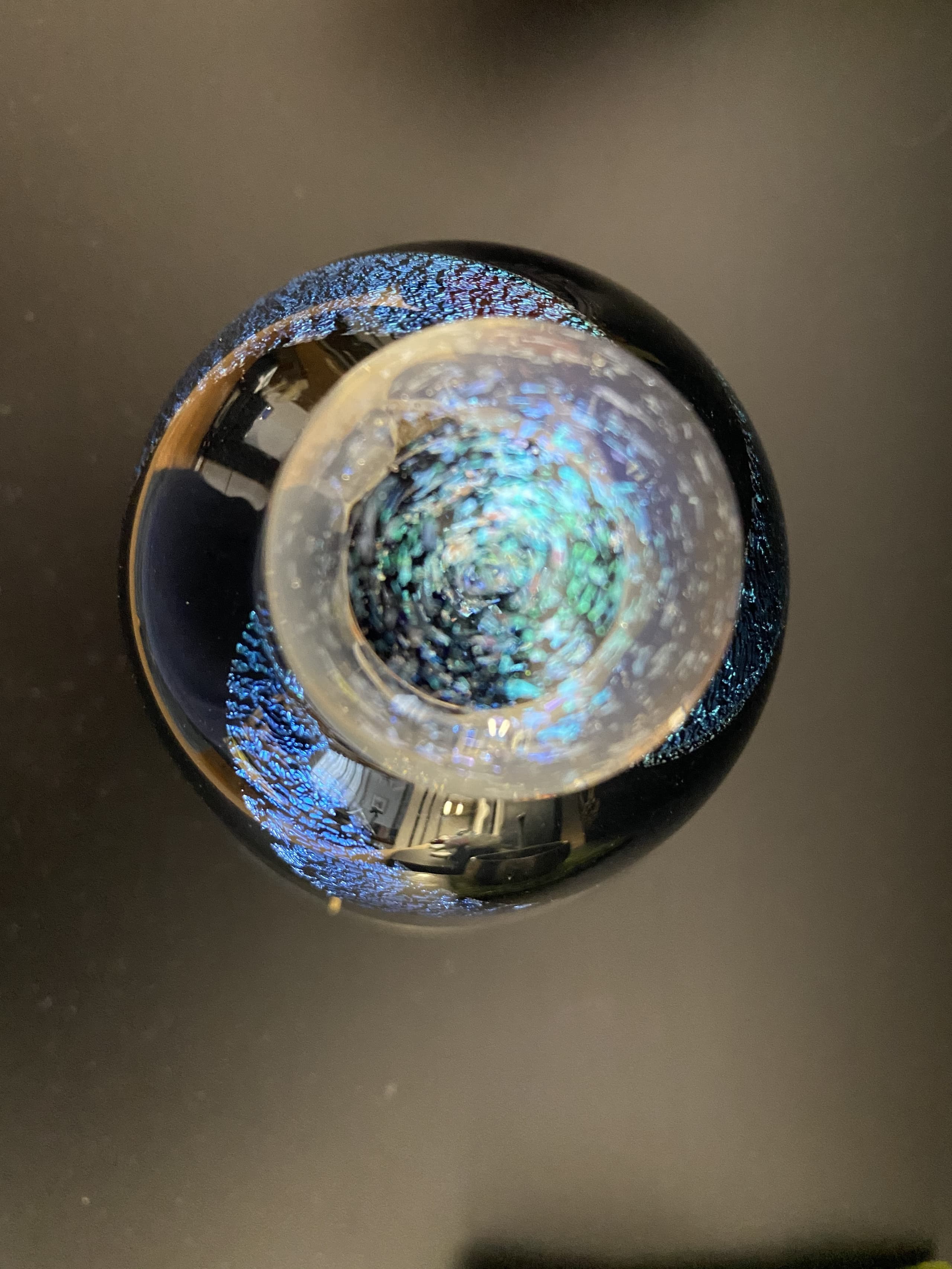 パイレックスガラスの骨壺