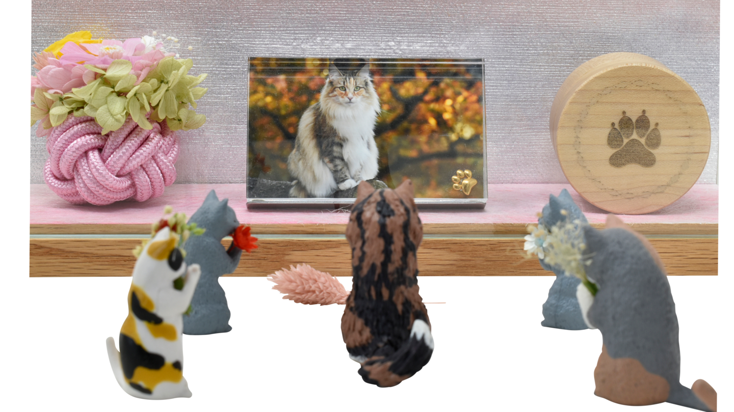 ペット供養合掌